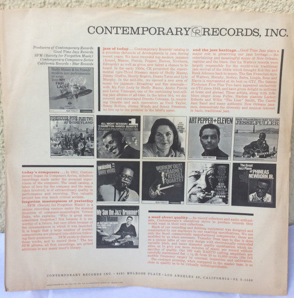 Phineas Newborn Jr. ~ A World Of Piano ! (Vinyl) - Djungel & Jazz