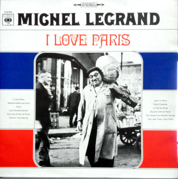 Michel Legrand ~ I Love Paris (Vinyl) - Djungel & Jazz