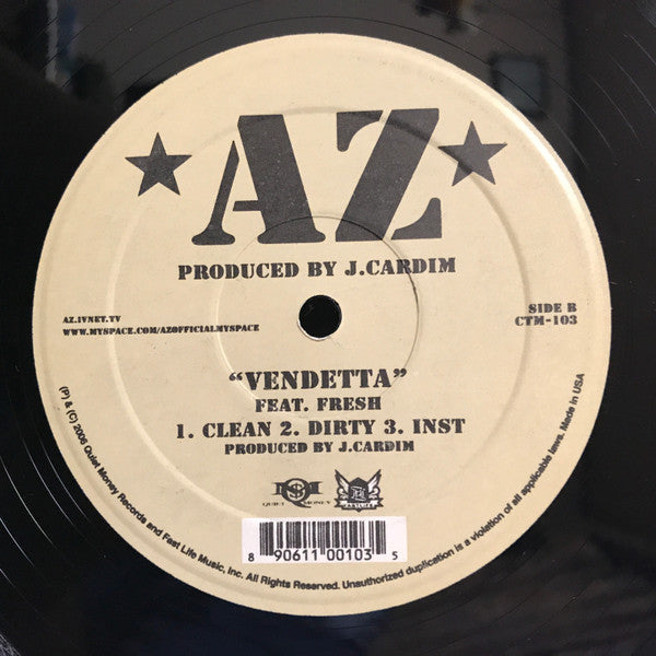 AZ : The Format / Vendetta (12")