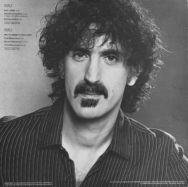 Frank Zappa / London Symphony Orchestra Conducted By Kent Nagano : The London Symphony Orchestra - Zappa Vol. 1 (LP, Album)