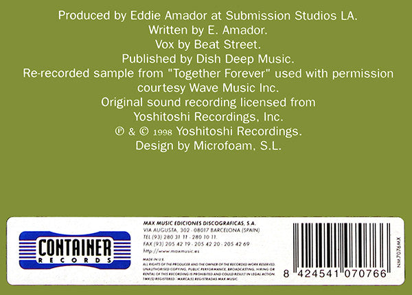 Eddie Amador ~ House Music (Vinyl) - Djungel & Jazz
