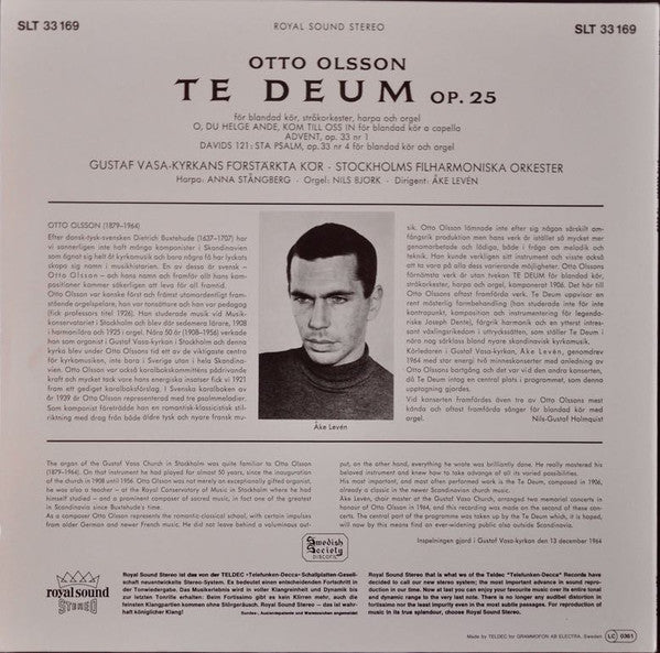 Otto Olsson ~ Te Deum (Vinyl) - Djungel & Jazz