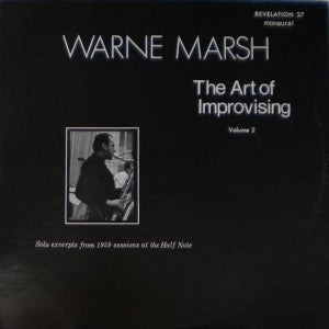 Warne Marsh ~ The Art of Improvising Volume 2 (Vinyl) - Djungel & Jazz