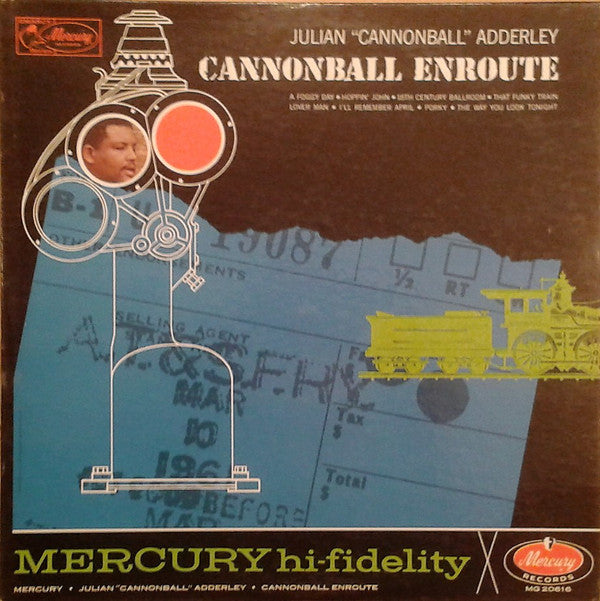 Julian "Cannonball" Adderley* : Cannonball Enroute (LP, Album, Mono)
