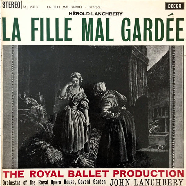 Hérold - Lanchbery, Orchestra Of The Royal Opera House, Covent Garden ~ La Fille Mal Gardée - Excerpts (Vinyl) - Djungel & Jazz