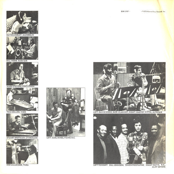 Ry Cooder ~ Jazz (Vinyl) - Djungel & Jazz