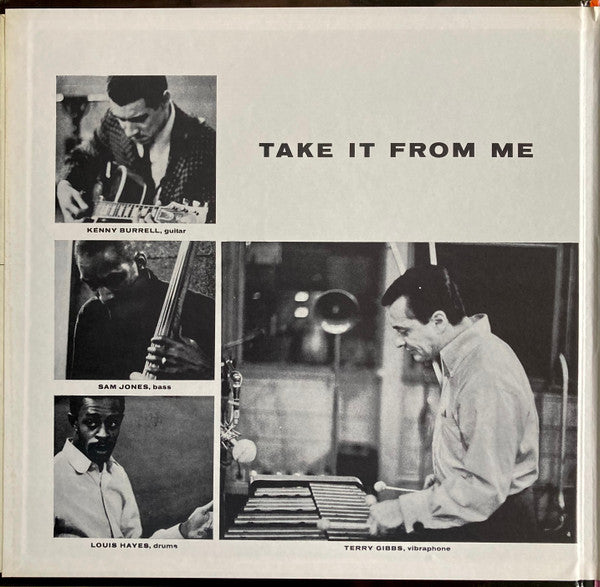 Terry Gibbs Quartet ~ Take It From Me (Vinyl) - Djungel & Jazz