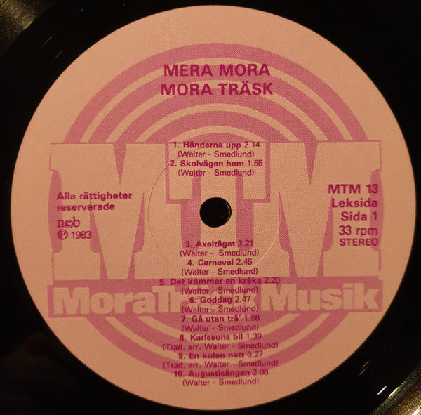 Mora Träsk ~ Mera Mora (Vinyl) - Djungel & Jazz
