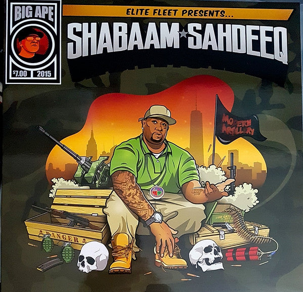 Shabaam Sahdeeq : Modern Artillery (12", EP, Ltd, Ora)
