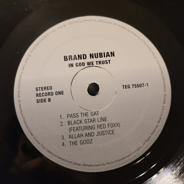 Brand Nubian ~ In God We Trust (Vinyl) - Djungel & Jazz