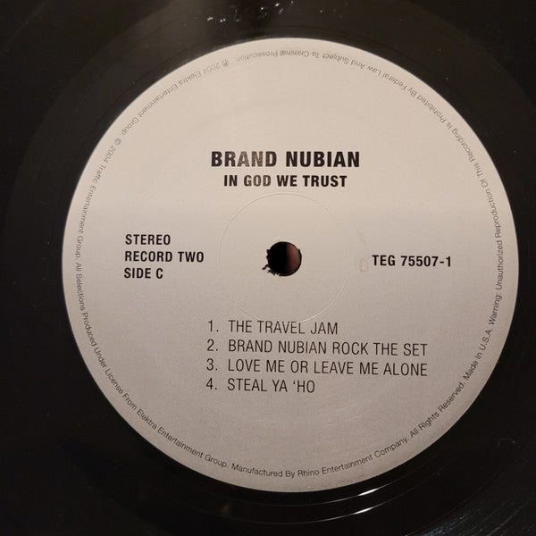Brand Nubian ~ In God We Trust (Vinyl) - Djungel & Jazz