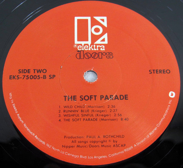 The Doors ~ The Soft Parade (Vinyl) - Djungel & Jazz