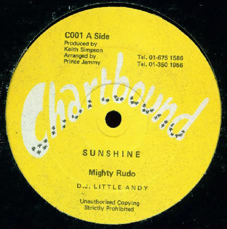 Mighty Rudo / Sly & Robbie : Sunshine / Moonshine (12")