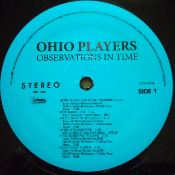Ohio Players ~ Observations In Time (Vinyl) - Djungel & Jazz