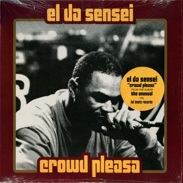 El Da Sensei ~ Crowd Pleasa / Natural Feel Good (Vinyl) - Djungel & Jazz