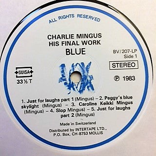 Charles Mingus : His Final Work (LP, Album)