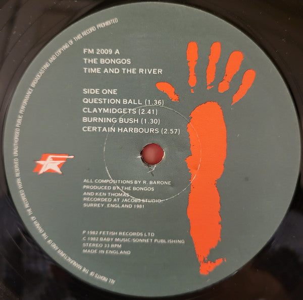 The Bongos ~ Time And The River (Vinyl) - Djungel & Jazz