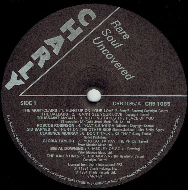 Various ~ Rare Soul Uncovered (18 Northern Soul Favourites) (Vinyl) - Djungel & Jazz