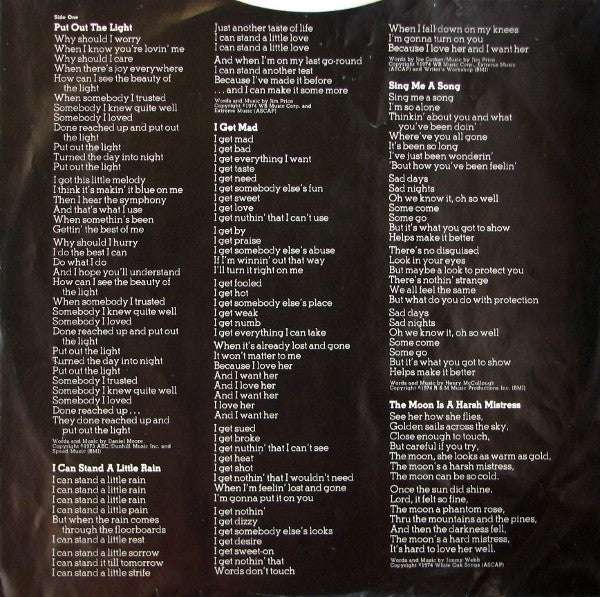 Joe Cocker ~ I Can Stand A Little Rain (Vinyl) - Djungel & Jazz