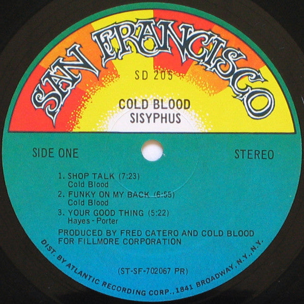 Cold Blood ~ Sisyphus (Vinyl) - Djungel & Jazz