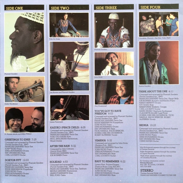 Pharoah Sanders ~ Journey To The One (Vinyl) - Djungel & Jazz