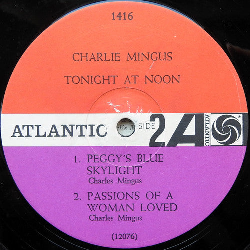 Charles Mingus ~ Tonight At Noon (Vinyl) - Djungel & Jazz