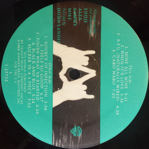 Van Halen ~ OU812 (Vinyl) - Djungel & Jazz