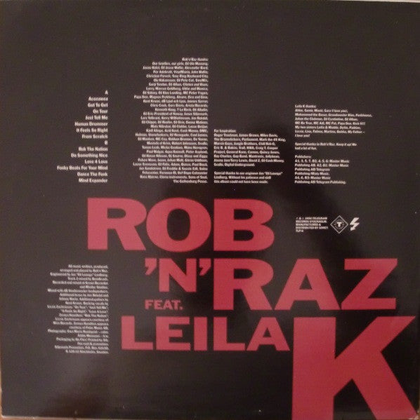 Rob 'N' Raz Feat. Leila K ~ Rob 'N' Raz Feat. Leila K (Vinyl) - Djungel & Jazz