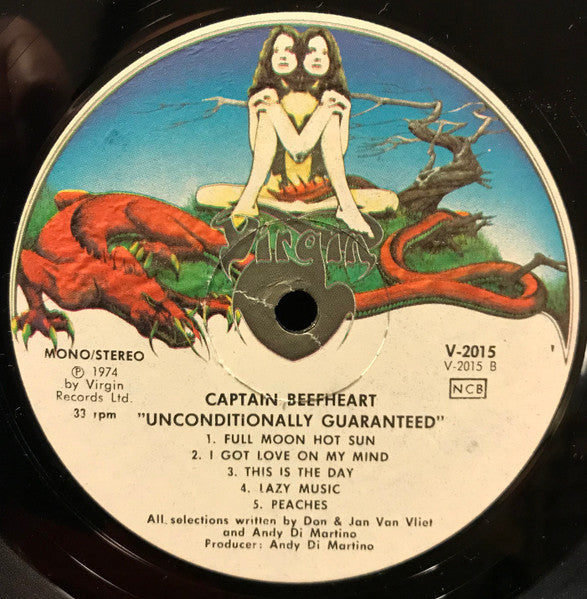Captain Beefheart And The Magic Band ~ Unconditionally Guaranteed (Vinyl) - Djungel & Jazz
