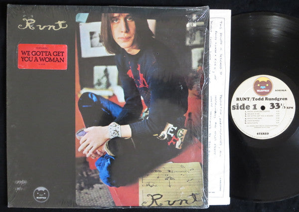 Todd Rundgren ~ Runt (Vinyl) - Djungel & Jazz
