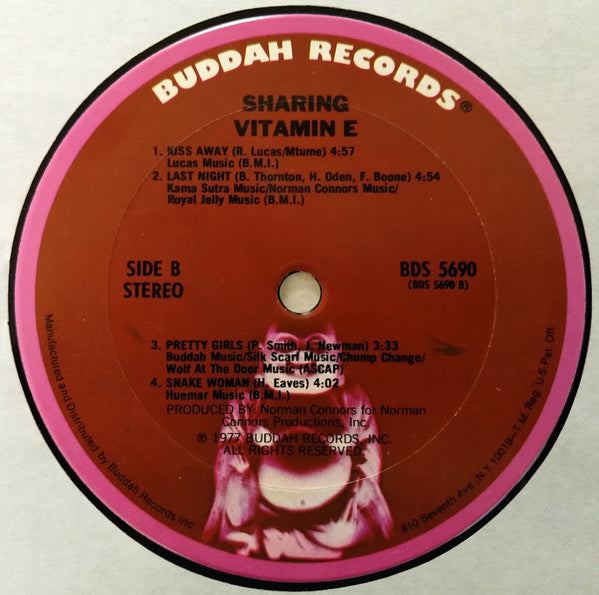 Vitamin E (3) : Sharing (LP, Album)