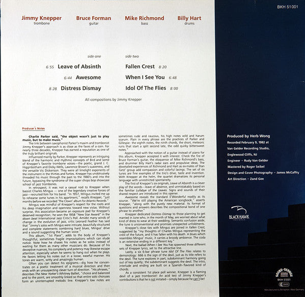 Jimmy Knepper ~ 1st Place (Vinyl) - Djungel & Jazz