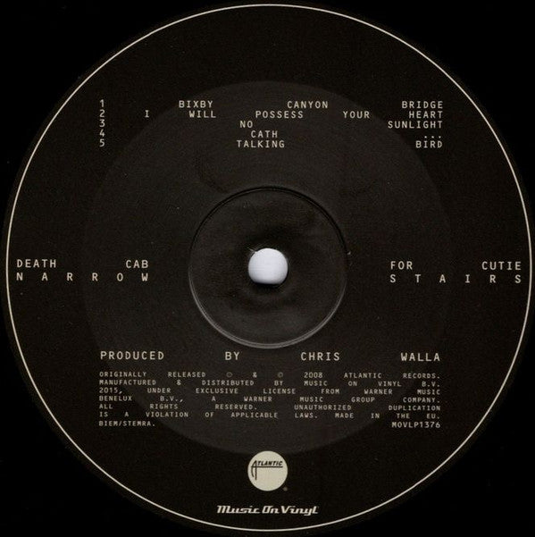 Death Cab For Cutie ~ Narrow Stairs (Vinyl) - Djungel & Jazz