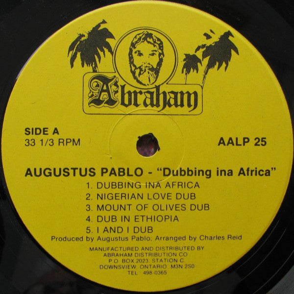 Augustus Pablo : Dubbing In A Africa (LP, Album)