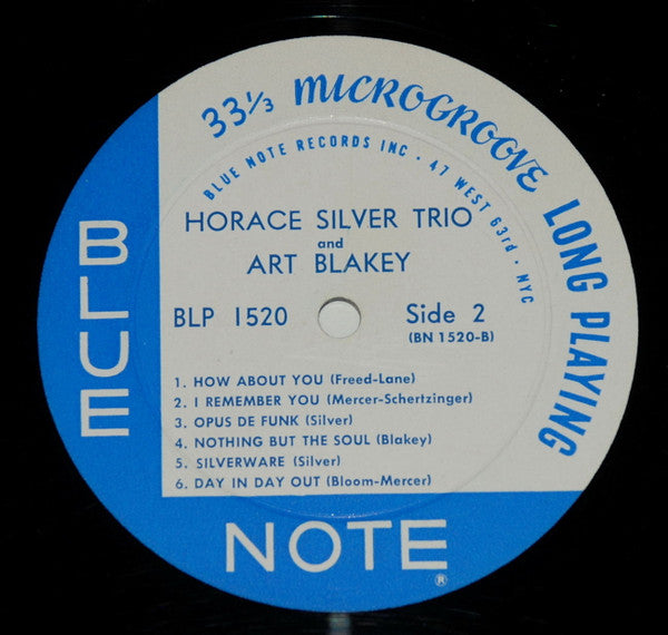 Horace Silver ~ Horace Silver Trio (Vinyl) - Djungel & Jazz