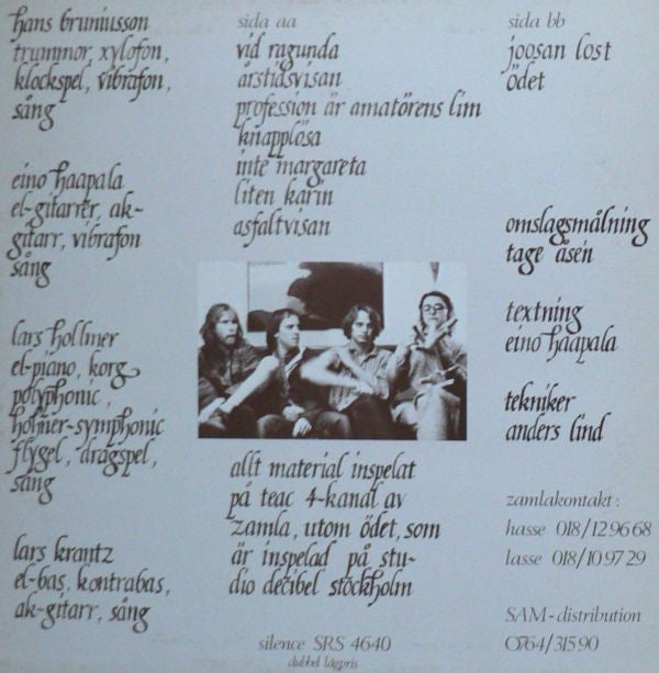 Zamla Mammaz Manna : Schlagerns Mystik / För Äldre Nybegynnare (2xLP, Album)