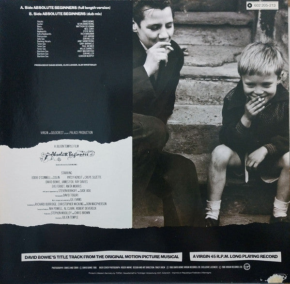 David Bowie ~ Absolute Beginners (Vinyl) - Djungel & Jazz