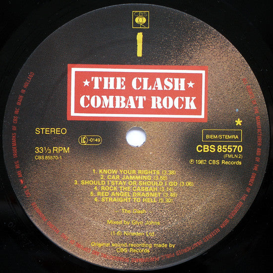The Clash ~ Combat Rock (Vinyl) - Djungel & Jazz