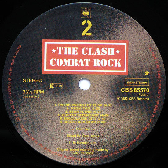 The Clash ~ Combat Rock (Vinyl) - Djungel & Jazz
