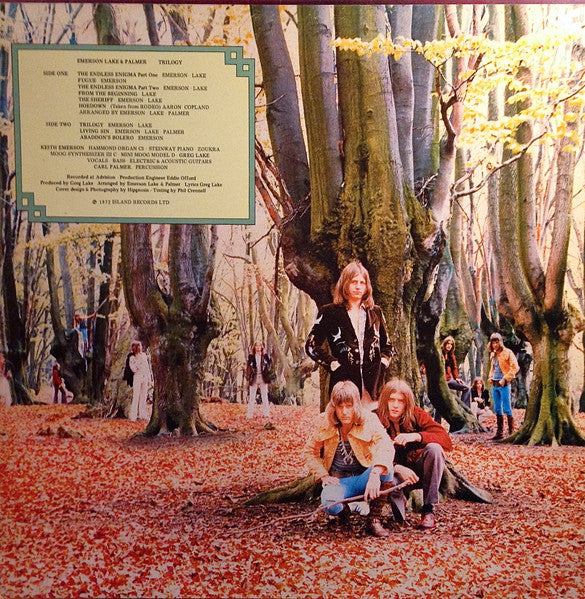Emerson, Lake & Palmer ~ Trilogy (Vinyl) - Djungel & Jazz
