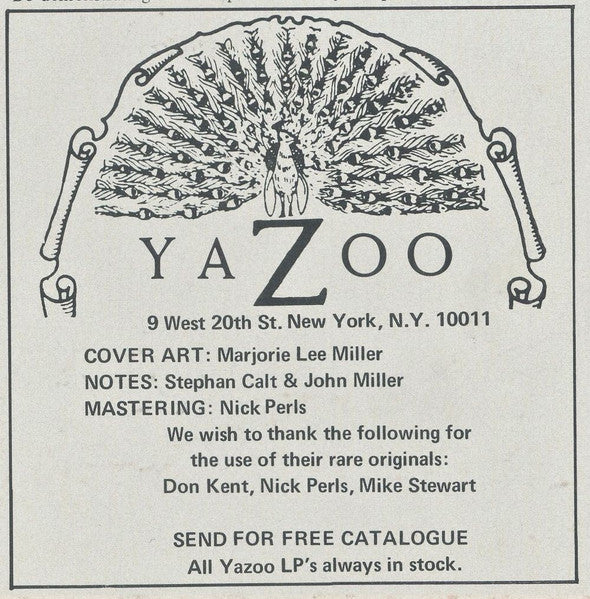 Bo Carter ~ Twist It Babe 1931-1940 (Vinyl) - Djungel & Jazz