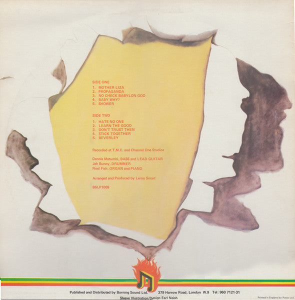 Leroy Smart : Propaganda (LP, Album, Cle)