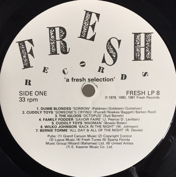 Various ~ A Fresh Selection (Vinyl) - Djungel & Jazz