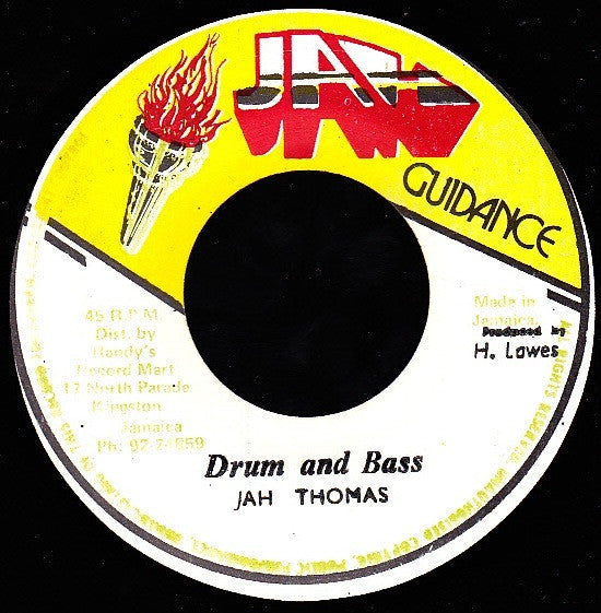 Jah Thomas : Drum and Bass (7")