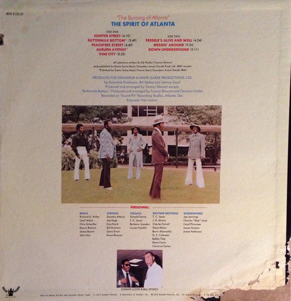 The Spirit Of Atlanta ~ The Burning Of Atlanta (Vinyl) - Djungel & Jazz