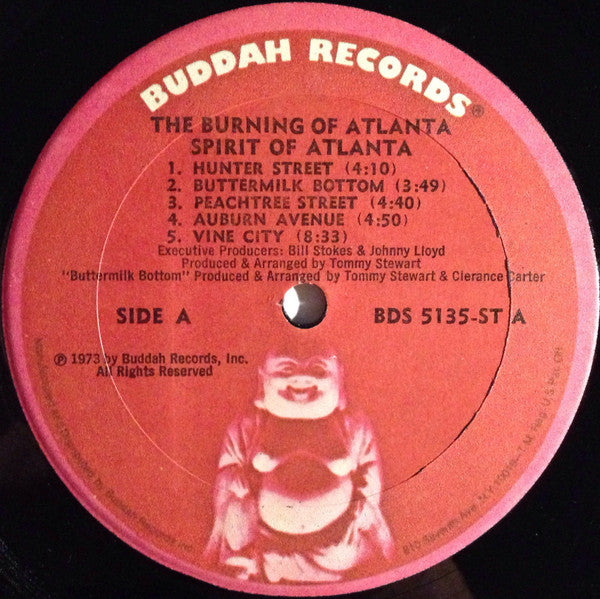 The Spirit Of Atlanta ~ The Burning Of Atlanta (Vinyl) - Djungel & Jazz