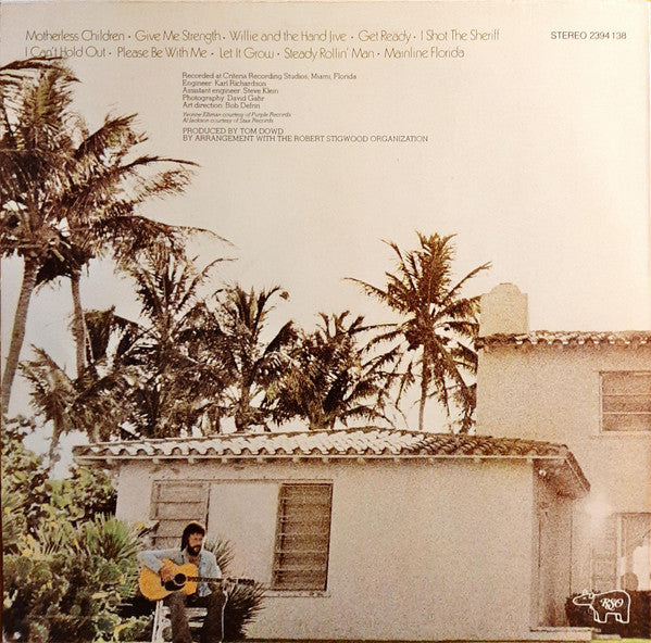 Eric Clapton : 461 Ocean Boulevard (LP, Album, RE)