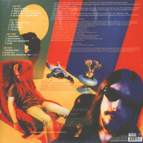 Monster Magnet : Dopes To Infinity (2xLP, Album, RE, RM)