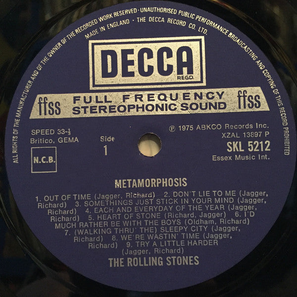 The Rolling Stones ~ Metamorphosis (Vinyl) - Djungel & Jazz
