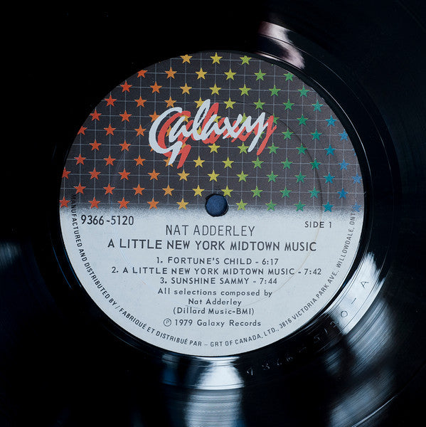 Nat Adderley ~ A Little New York Midtown Music (Vinyl) - Djungel & Jazz